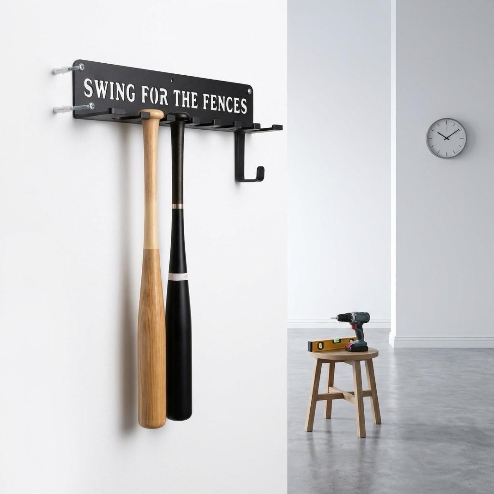 14개의 배트를 수납할 수 있는 스포츠 장비 보관 랙, - Sports Equipment With A 리뷰 및 가격