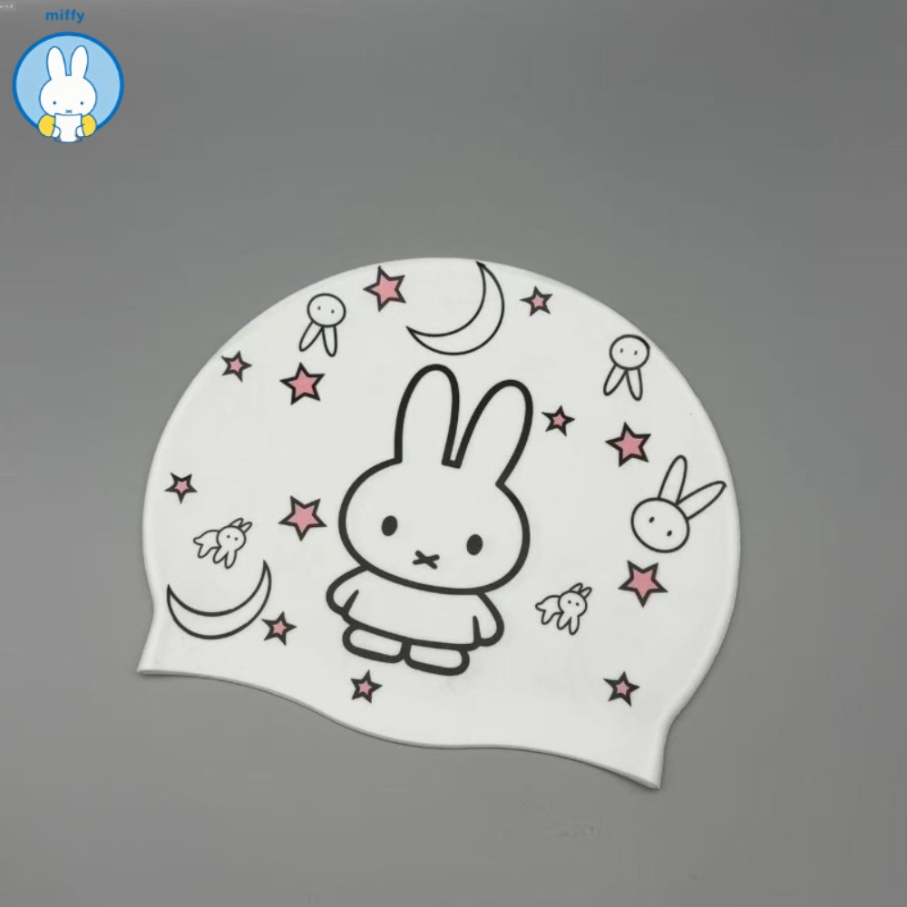 카와이 미피 새로운 귀여운 실리콘 수영모 - 여성용 사 - Swim Cap Silicone 리뷰 및 가격