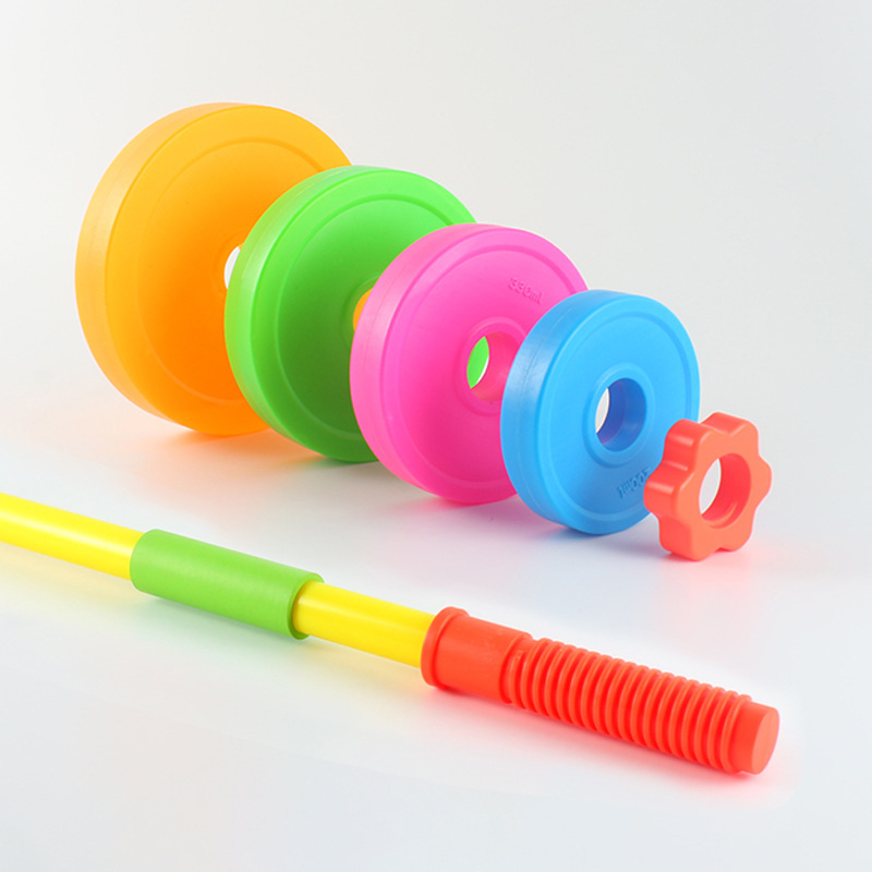 어린이용 조절식 덤벨 바벨 장난감 피트니스 장비 세트  - Sports Equipment Kids 리뷰 및 가격