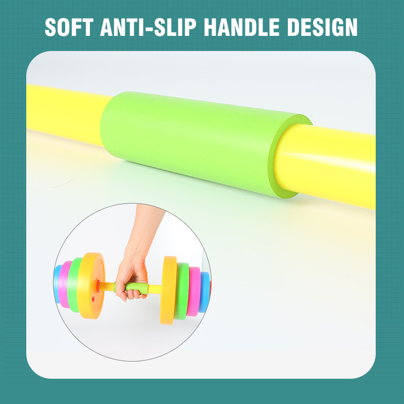 어린이용 조절식 덤벨 바벨 장난감 피트니스 장비 세트  - Sports Equipment Kids 리뷰 및 가격