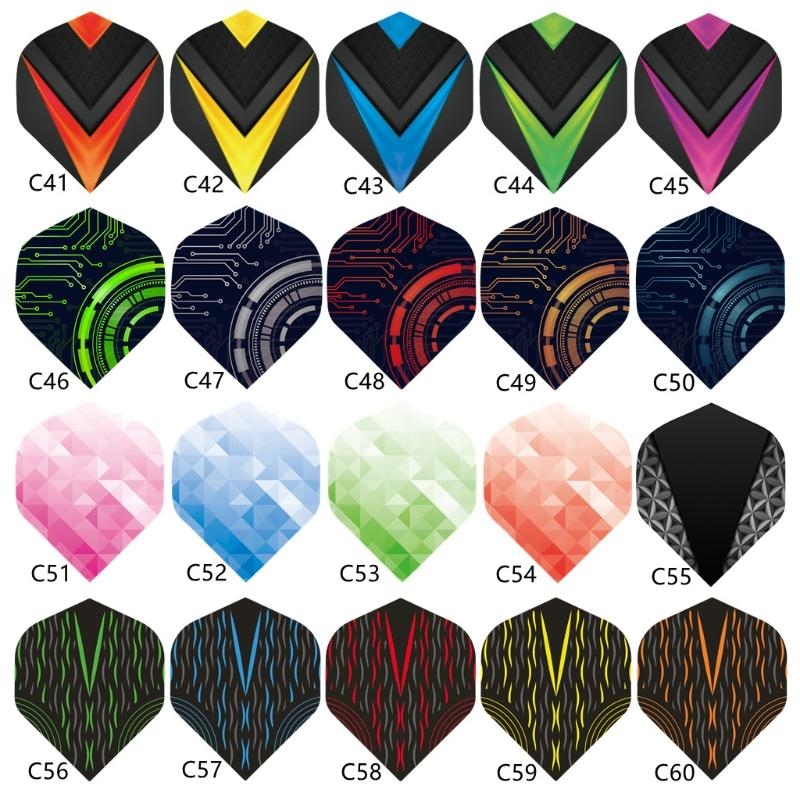 30pcs/pack 깃털 꼬리 날개 비행 소프트 팁 다 - Sports Equipment In Flight 리뷰 및 가격