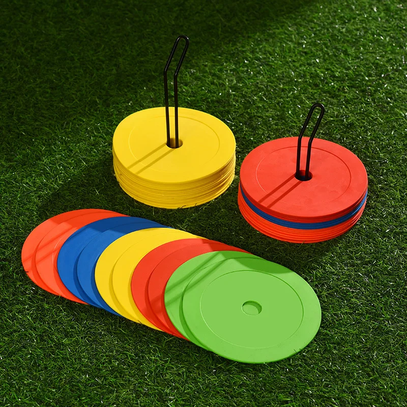 축구 플랫 콘 마커 디스크 고품질 축구 농구 훈련 보조 - Sports Equipment Basketball 리뷰 및 가격