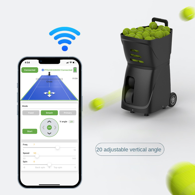 푸순 스마트 PRI 앱 제어 테니스 볼 머신 실내외 훈 - Sports Equipment App 리뷰 및 가격