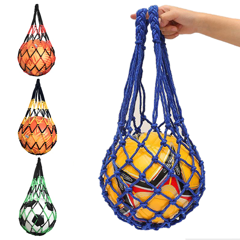 축구 그물 가방 나일론 굵은 보관 가방, 싱글 볼 휴대 - Sports Equipment Basketball 리뷰 및 가격